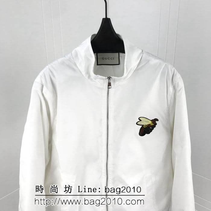 GUCCI古馳 18秋冬新款 小蜜蜂繡花 保暖舒適 男款套裝 ydi1781